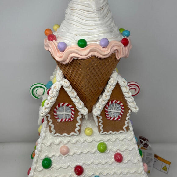 Sugarplum Dreams GIANT LED Gingerbread Castle Christmas Village Display NEW - Picture 9 of 14